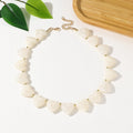 Retro Heart Statement Necklace - DippedShop Wholesale - #0883
