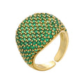Colorful Sparkly Rhinestone Open Adjustable Ring 6W6JRG295