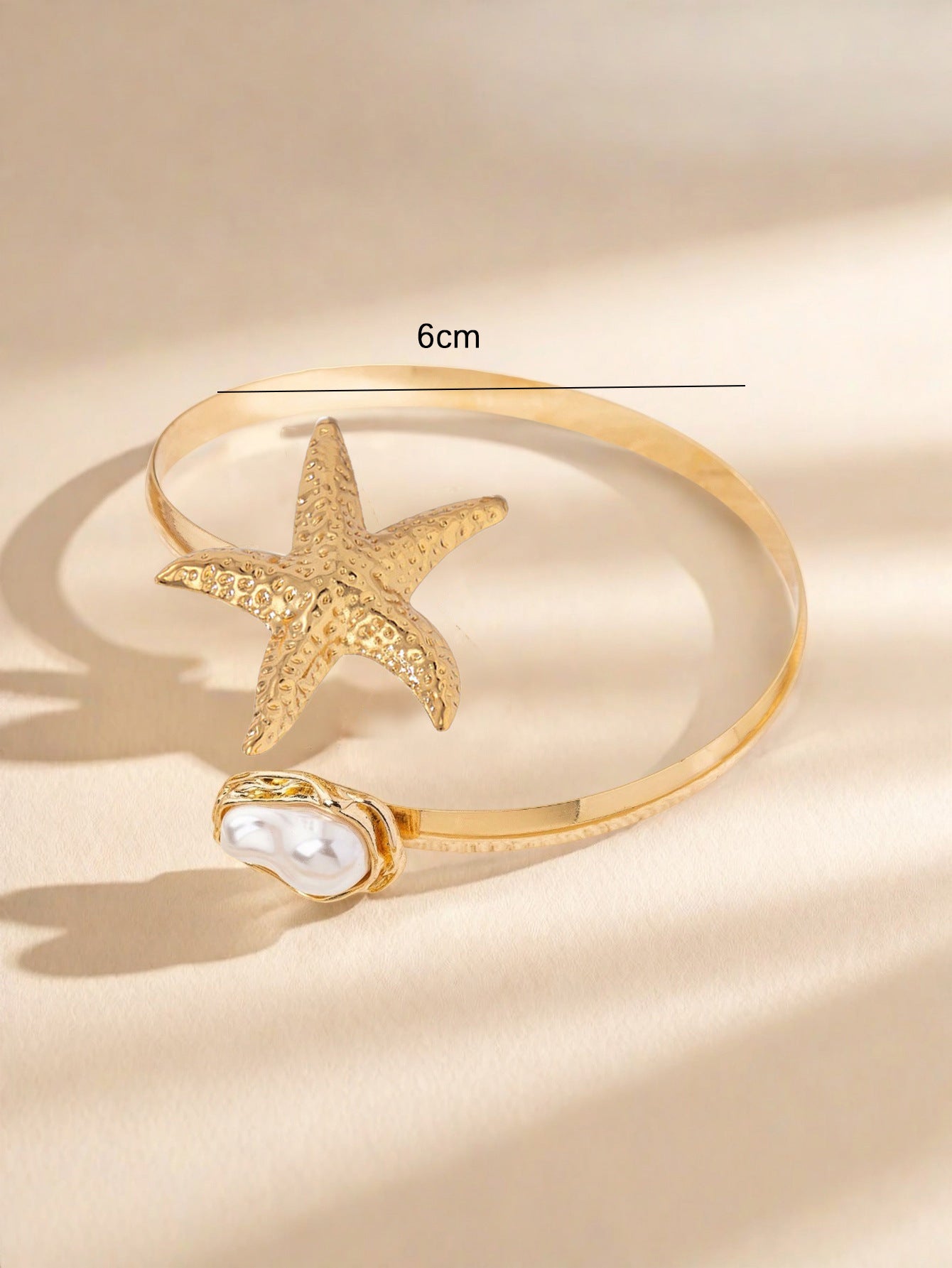 Simple Irregular Pearl Starfis - DippedShop Wholesale - #8291
