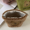 Plush Bear Cosmetic Bag - DippedShop Wholesale - #8163