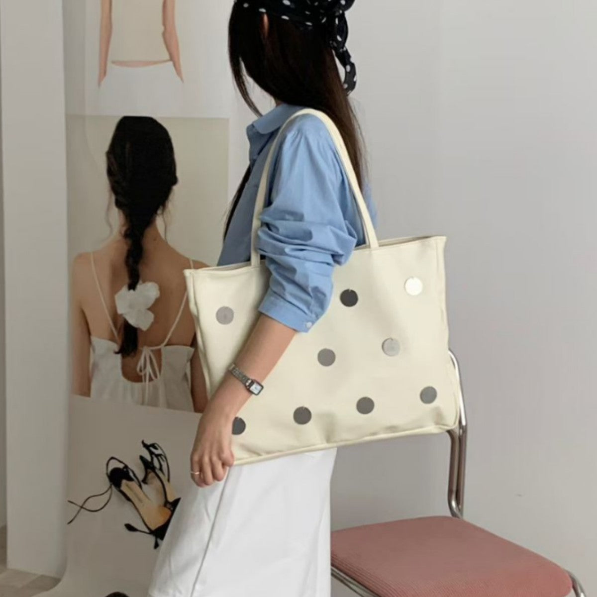 Large Capacity Tote Bag - DippedShop Wholesale - #0787