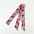 Simple Polka Dots Color Block Thin Long Scarf MK2BLW6W6NSI80