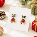 Christmas Snowman Dangle Earrings - DippedShop Wholesale - #0195