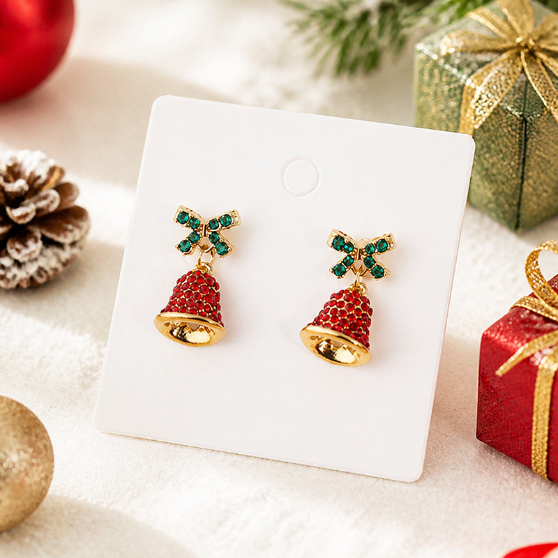 Christmas Snowman Dangle Earrings - DippedShop Wholesale - #0195