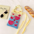 Sweet Mini Knit Portable Crossbody - DippedShop Wholesale - #8819
