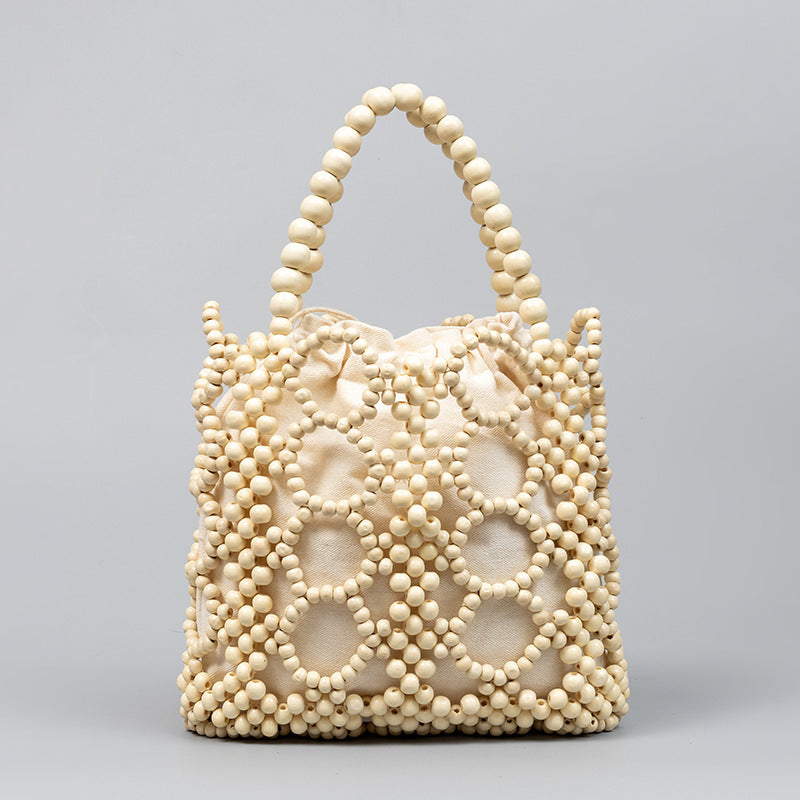 Wooden Bead Handmade Bag DPFB0610