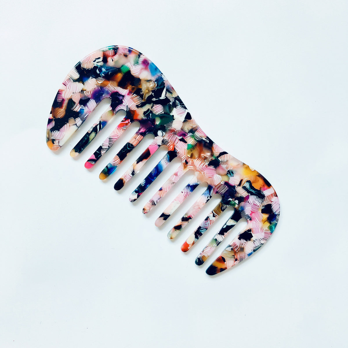 Mini Curved Acetate Combs - DippedShop Wholesale - #0803
