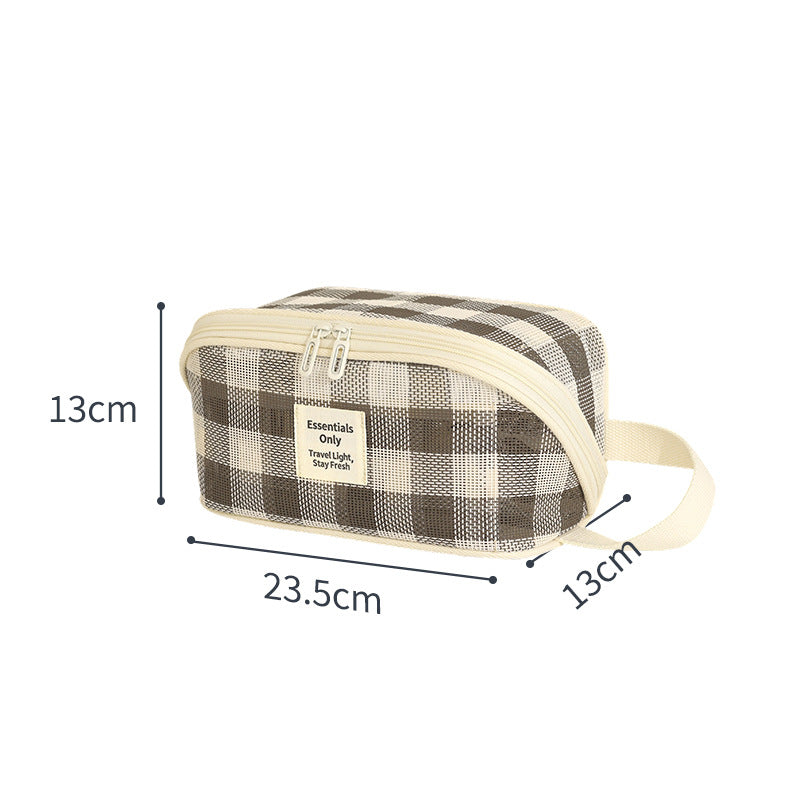 Casual Hollow Mesh Travel Portable - DippedShop Wholesale - #9187