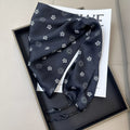 Cashew Print Silk Scarf - DippedShop Wholesale - #9219