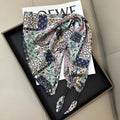 Floral Print Silk Scarf - DippedShop Wholesale - #9123