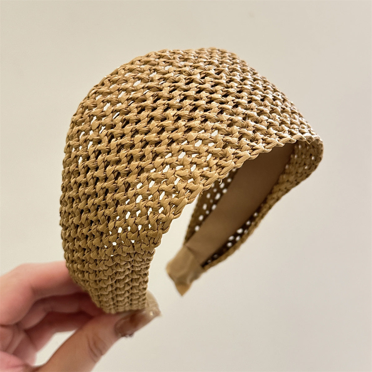 Straw Woven Beach Headband - DippedShop Wholesale - #6275