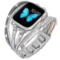 Elegant Rhinestones Multi Layer Watch Band 6W6JWA95