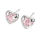 Heart Stud Earrings - DippedShop Wholesale - #8883