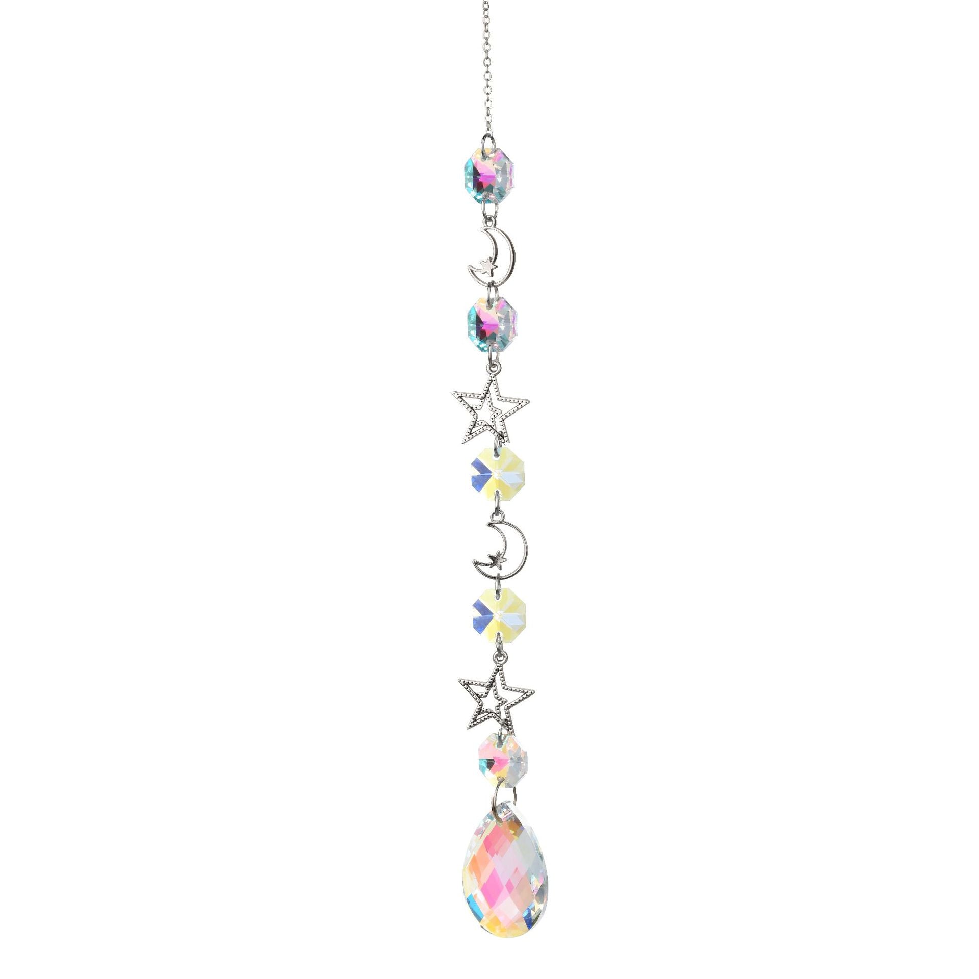 Moon Crystal Suncatcher - DippedShop Wholesale - #7267