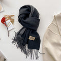 Reversible Fringe Scarf - DippedShop Wholesale - #1267