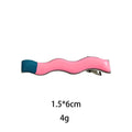 Sweet Color Block No Crease Hair Clip 6W6HCP1640