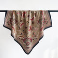 Retro Paisley Print Jacquard Neckerchief Square Scarf MK2BW6W6NSI08