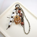 Vintage Stone Beaded Charm - DippedShop Wholesale - #7955