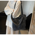 Casual Washed Distressed Crossbody Bag 6W10BBG1398
