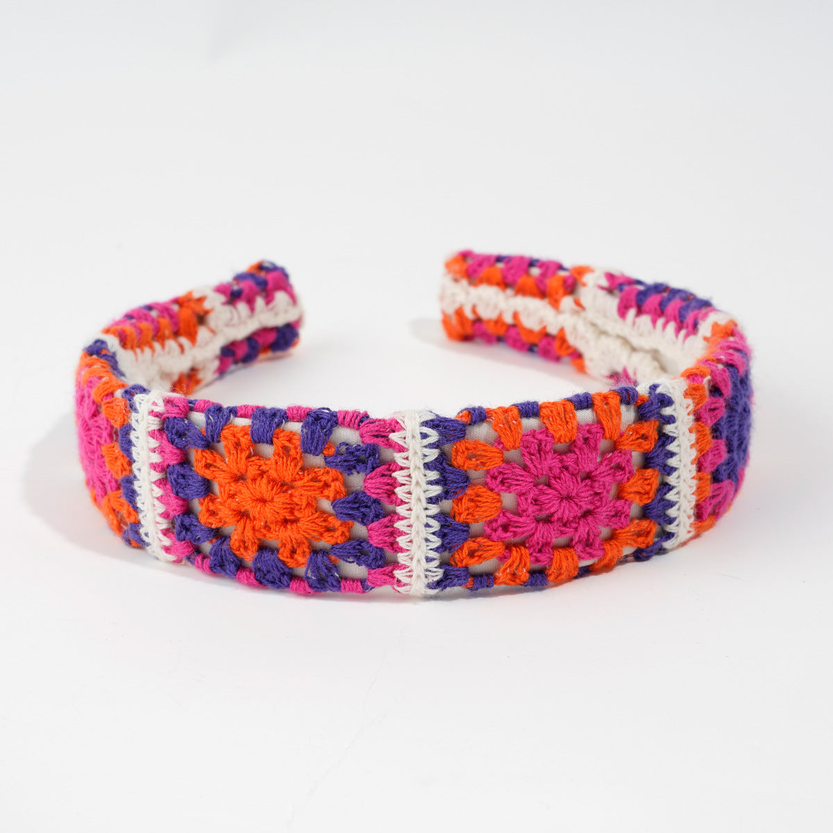 Crochet Flower Head Band - DippedShop Wholesale - #4595