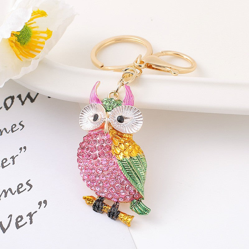 Owl Pendant Bag Charm - DippedShop Wholesale - #4867