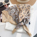 Vintage Paisley Print Lightweight Square Scarf MK2BW6W6NSI06