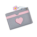 Chic Color Block Heart Shape Coin Purse 6S10BWB126