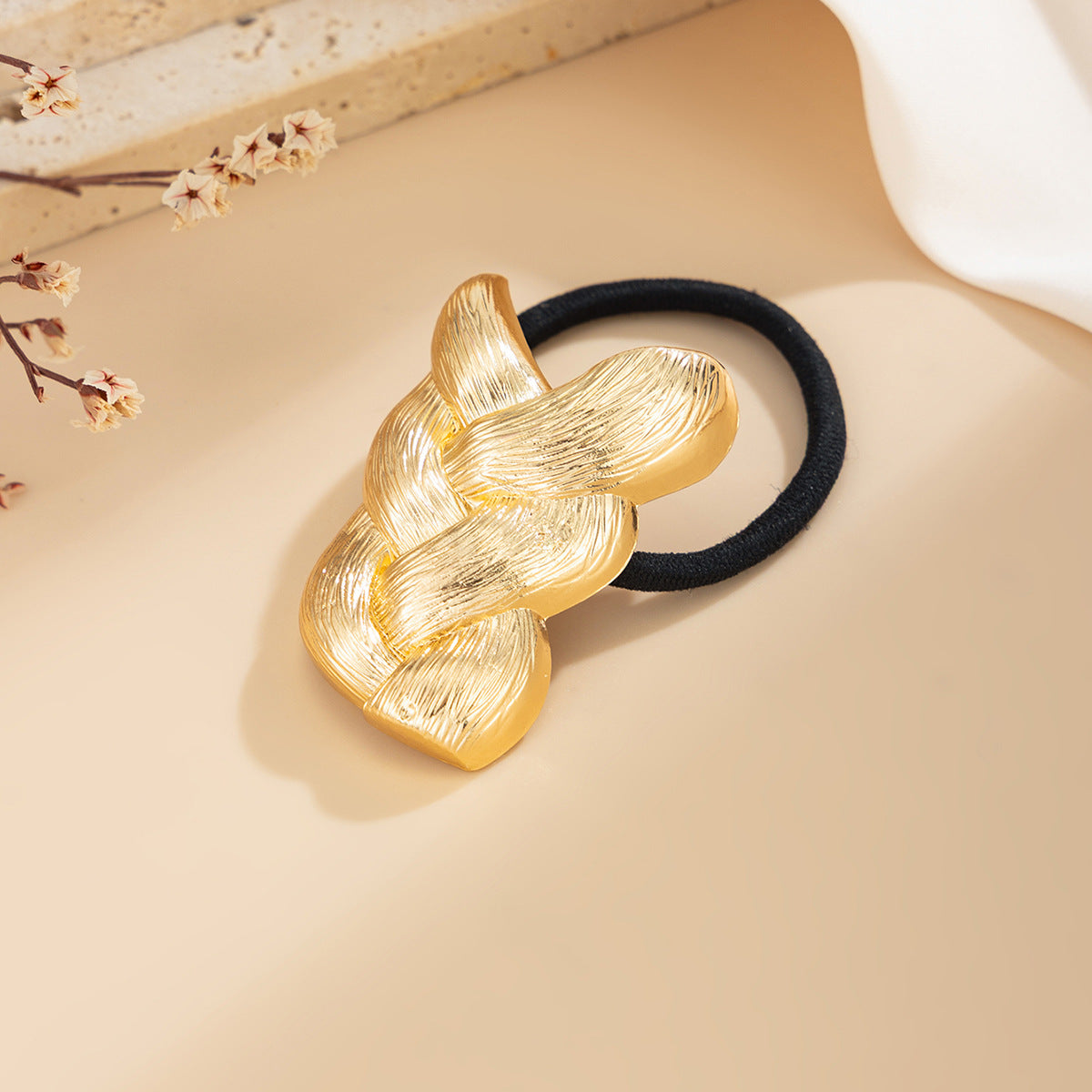 Chunky Braided Hair Tie - DippedShop Wholesale - #2611