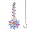 Crystal Floral Pendant Wind Chimes Suncatchers MK2CZAS6H7HLS56