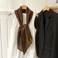 Reversible Faux Silk Scarf - DippedShop Wholesale - #1139