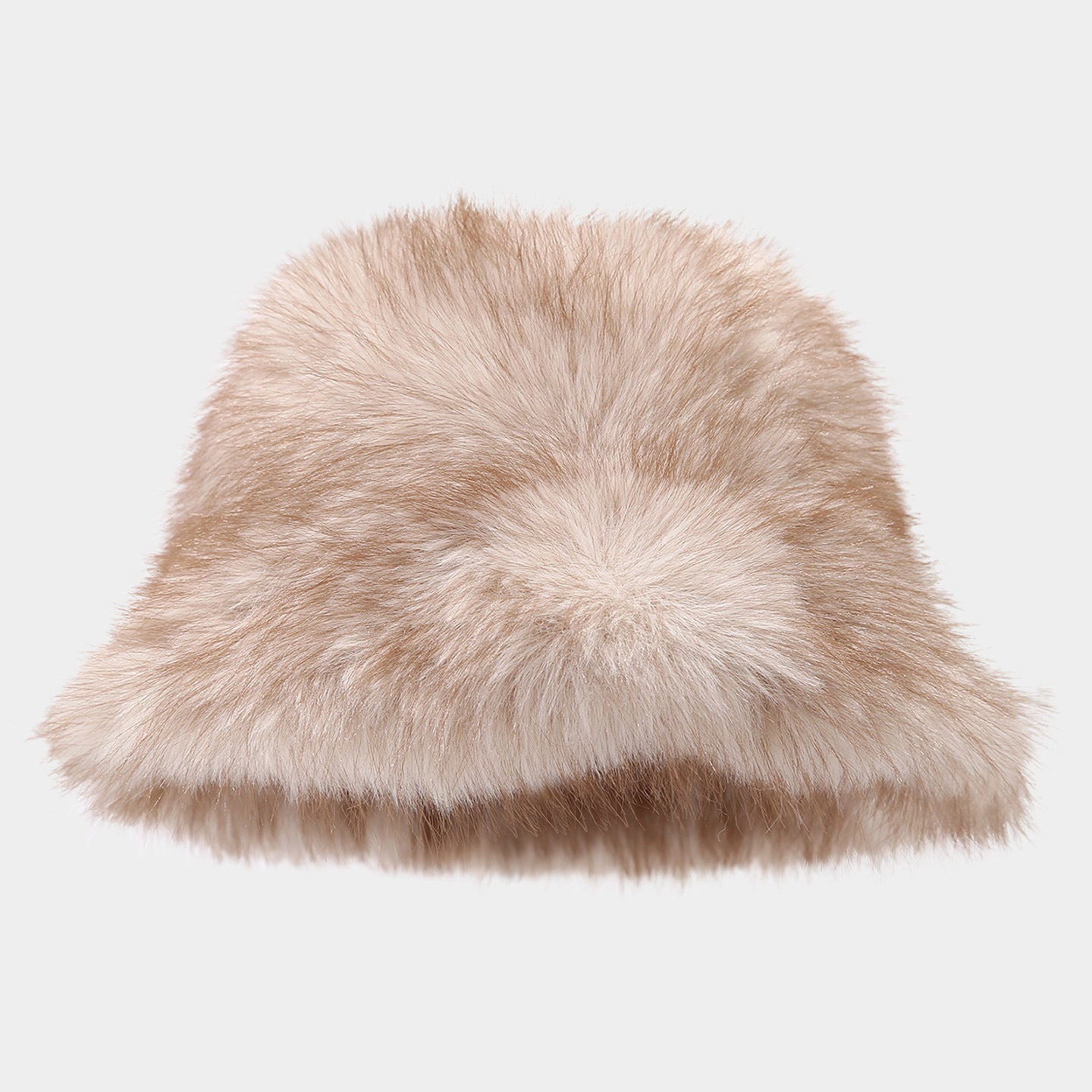 Winter Fuzzy Faux Fur Outdoor Warm Bucket Hat 6W6HAT532