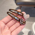 Cute Acetate Heart Snap Hair Clip 6W6HPN109