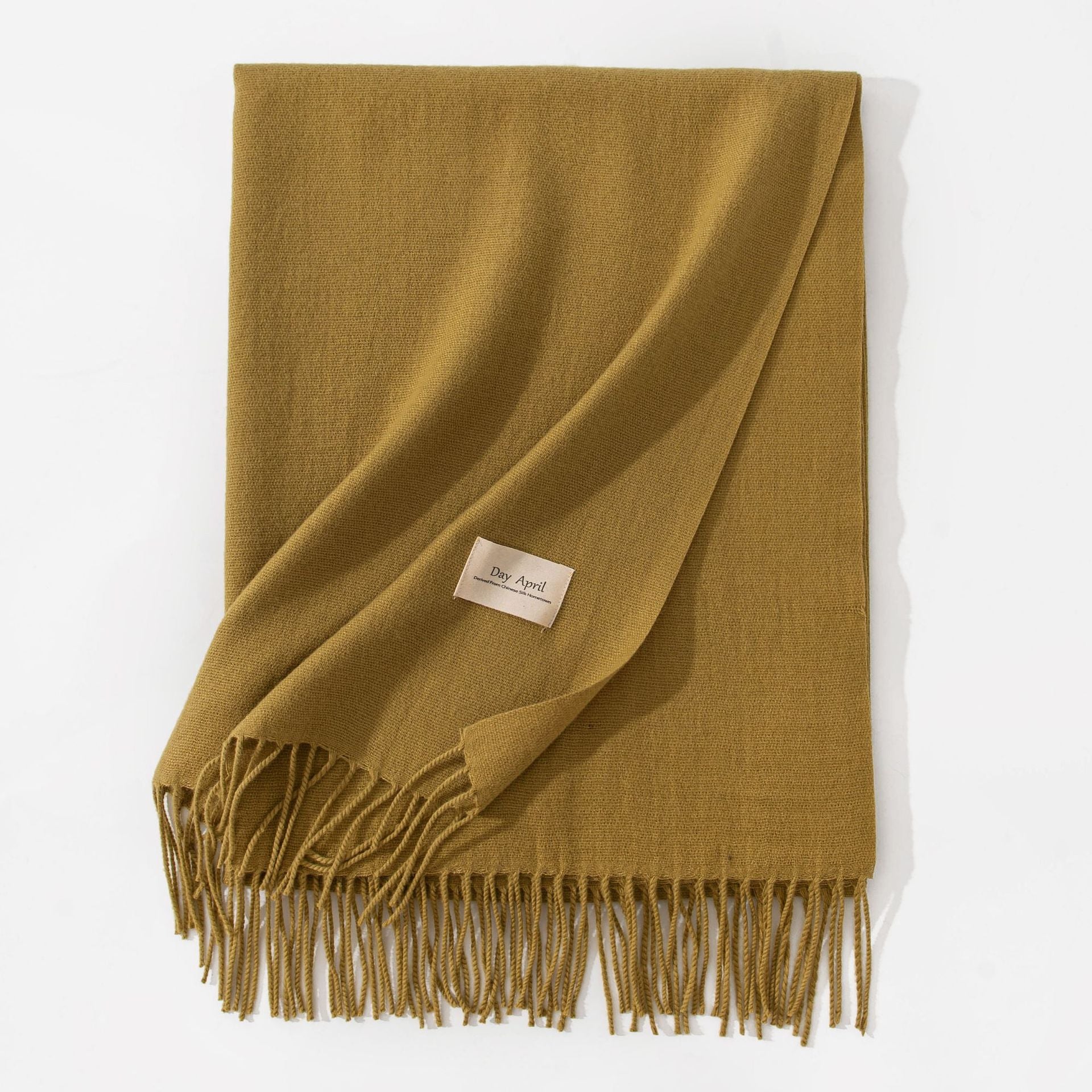 Versatile Solid Color Imitation Cashmere Scarf 6W6NSW278