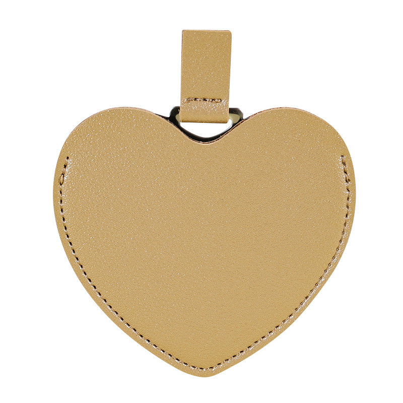 Cute Love Heart Shape Portable Makeup Mirror MK2PPFN6CT5MR57