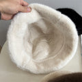 Faux Fur Bucket Hat - DippedShop Wholesale - #4051