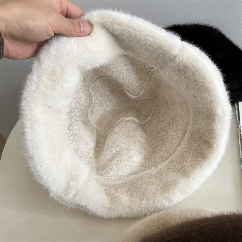 Faux Fur Bucket Hat - DippedShop Wholesale - #4051