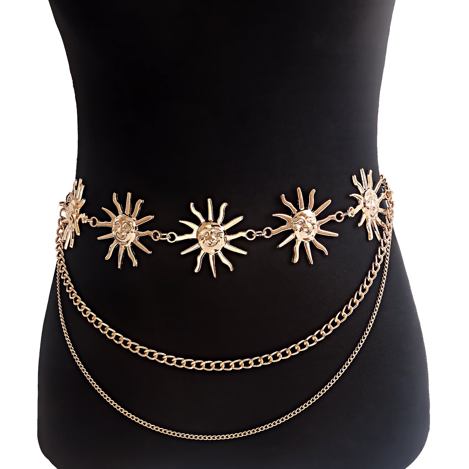 Stylish Gold Plated Multi-Laye - DippedShop Wholesale - #5427