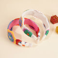Knitted Floral Head Band - DippedShop Wholesale - #8883
