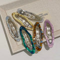 Geometric Snap Hair Clip - DippedShop Wholesale - #3187