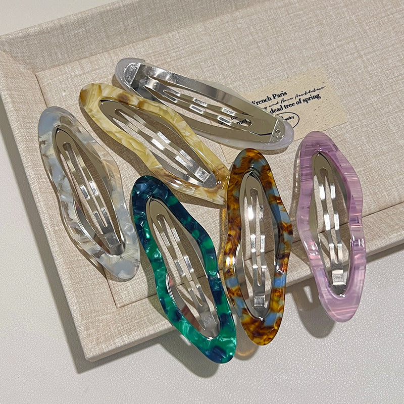 Geometric Snap Hair Clip - DippedShop Wholesale - #3187