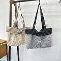 Striped Star Slouchy Tote - DippedShop Wholesale - #2195