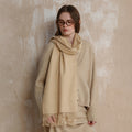 Minimalist Solid Color Tassel Wool Scarf 6W6NSW298
