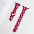 Slim Polka Dots Silicone Watch Band 6W6JWA129