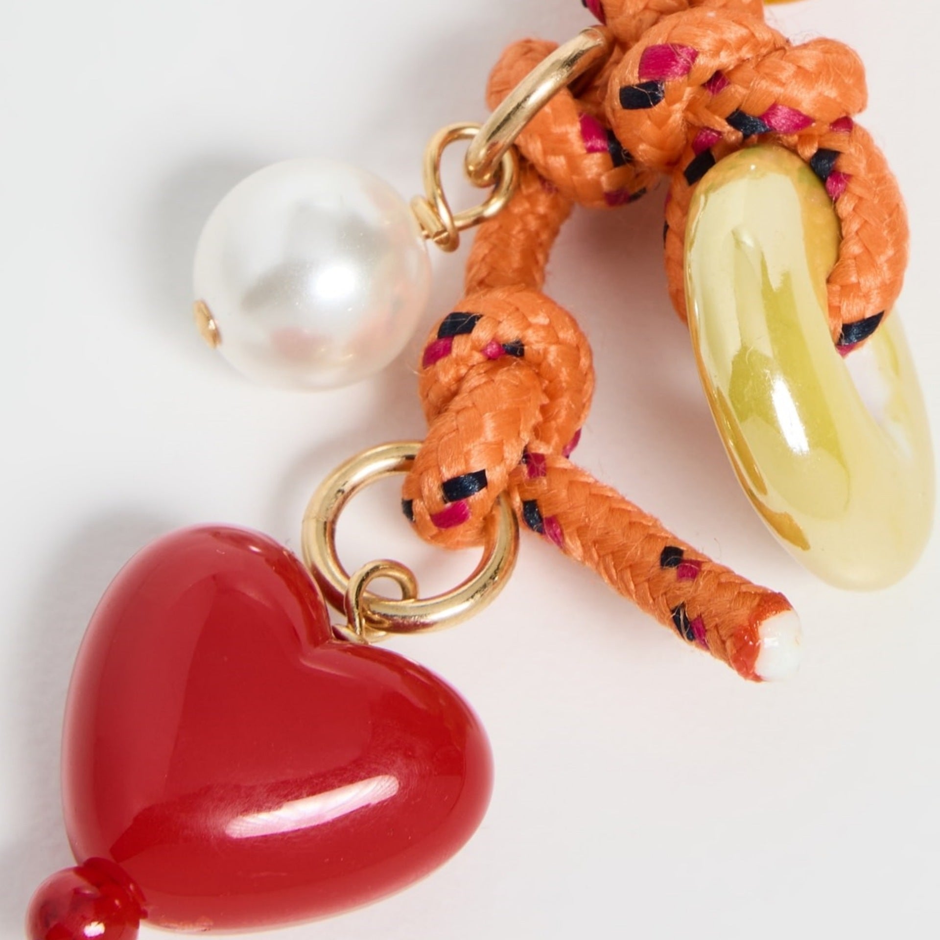 Vintage Star Beaded Braided Keychain Bag Charm MK2ZCEP6W10BBC77