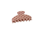 Elegant Polka Dots Rhinestone Acetate Hair Claw 6W6HCP1300