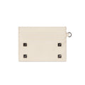 Minimalist Solid Color Metal Rivet Mini Wallet 6S10BWB135
