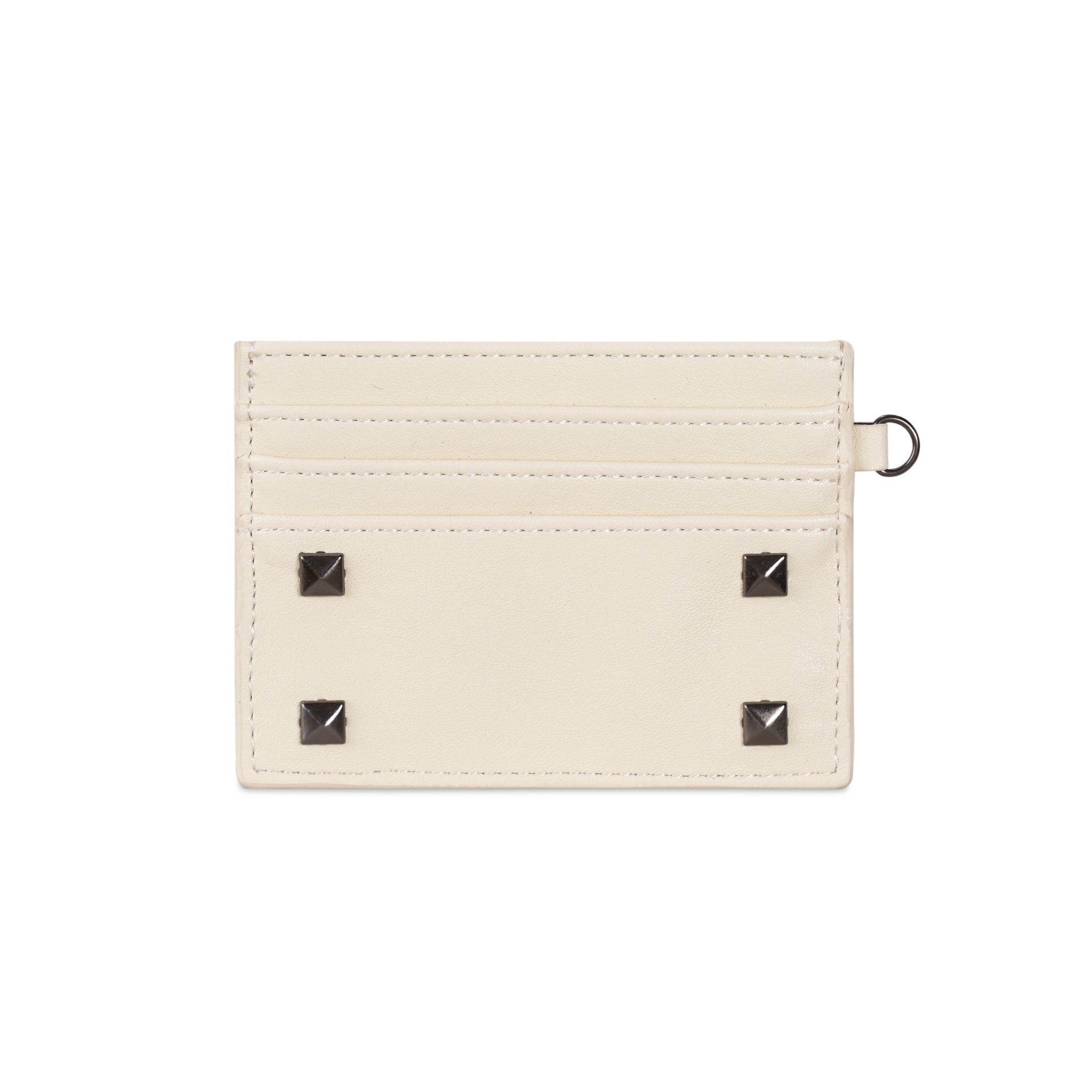 Minimalist Solid Color Metal Rivet Mini Wallet 6S10BWB135