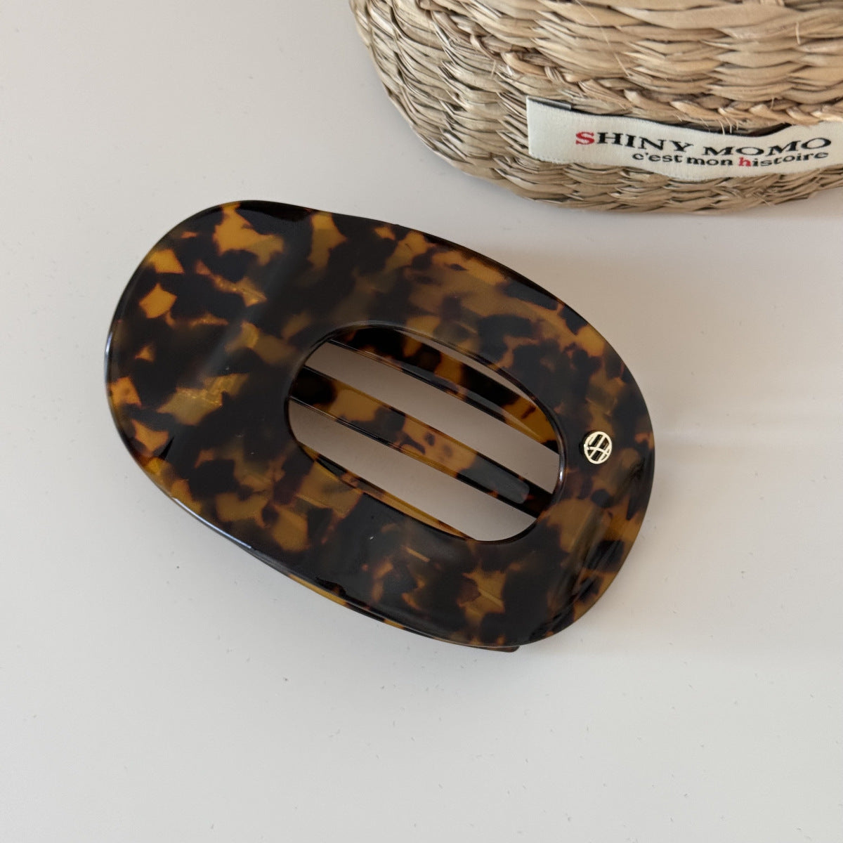Oval Hair Claw - DippedShop Wholesale - #6691