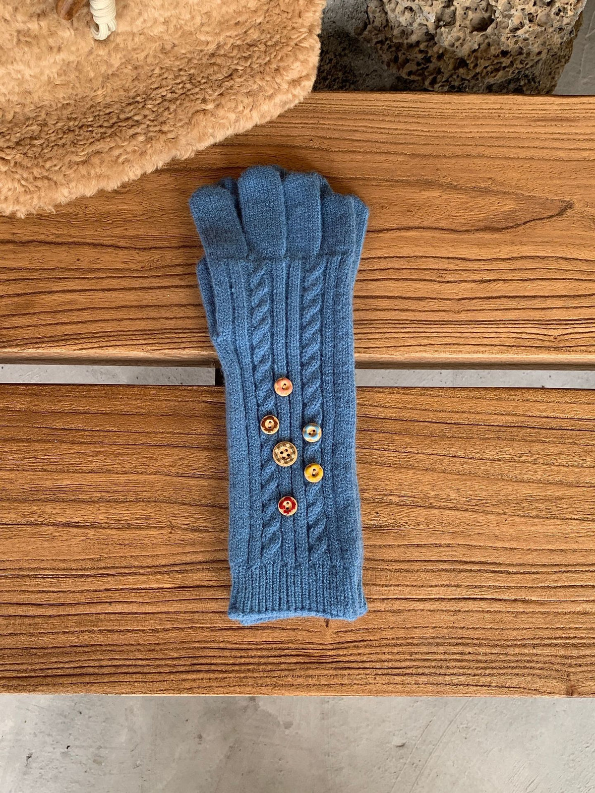 Warm Knit Gloves - DippedShop Wholesale - #0371