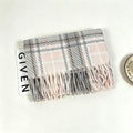 Tartan Plaid Tassel Scarf - DippedShop Wholesale - #0515